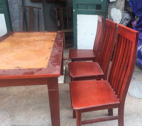 bộ bàn ghế ăn gỗ xoan đào 6 ghế_1