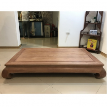 Bàn nhật gỗ hương đá hàng đặt để mộc kích thước 155x100cm