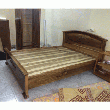 Giường gỗ lát