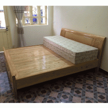 Giường gỗ sồi rát phản mới 95%