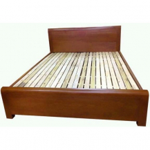 Giường ngủ gỗ xoan đào thanh lý kích thước 160x200 cm