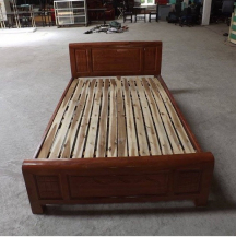 Giường gỗ xoan kích thước 120x190cm giá tốt